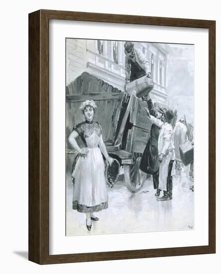 Departure, 1907-Wilhelm Gause-Framed Giclee Print