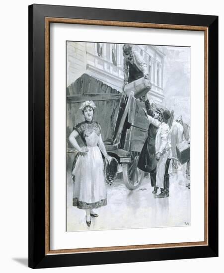 Departure, 1907-Wilhelm Gause-Framed Giclee Print