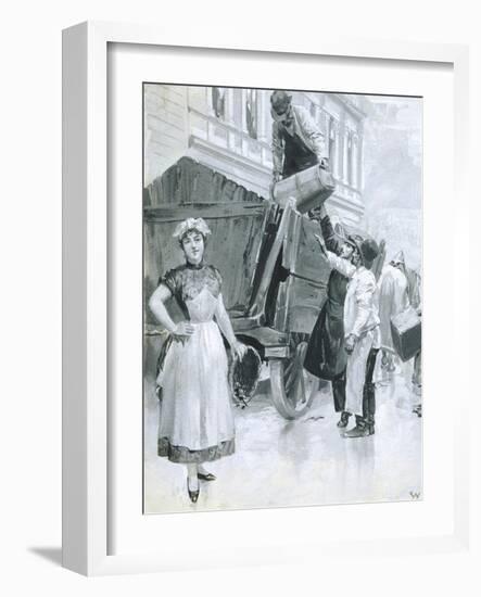 Departure, 1907-Wilhelm Gause-Framed Giclee Print