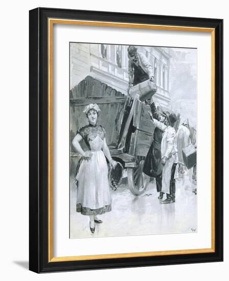 Departure, 1907-Wilhelm Gause-Framed Giclee Print