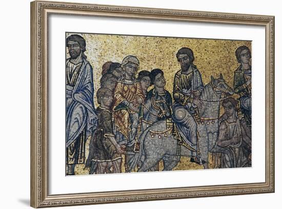 Departure for Canaan, Mosaic Detail-null-Framed Giclee Print