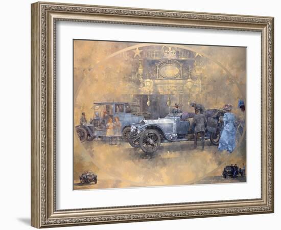 Departure for Christmas-Peter Miller-Framed Giclee Print