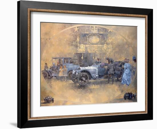 Departure for Christmas-Peter Miller-Framed Giclee Print