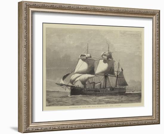Departure of Hrh the Duke of Edinburgh, HMS Sultan-William Edward Atkins-Framed Giclee Print