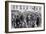 Departure of Irish Emigrants for the United States-null-Framed Giclee Print