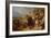 Departure of the Brittany Conscript-Frederick Goodall-Framed Giclee Print