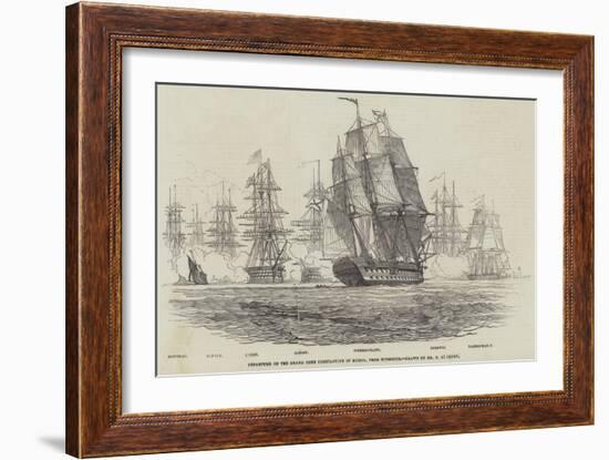 Departure of the Grand Duke Constantine of Russia, from Plymouth-Nicholas Matthews Condy-Framed Giclee Print