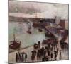 Departure of the Orient-Charles Conder-Mounted Premium Giclee Print