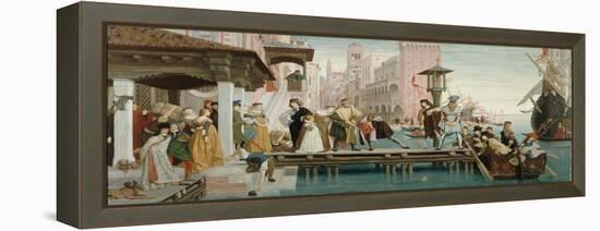 Departure of the Prodigal Son-James Jacques Joseph Tissot-Framed Premier Image Canvas