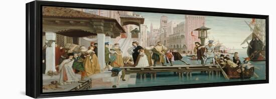 Departure of the Prodigal Son-James Jacques Joseph Tissot-Framed Premier Image Canvas