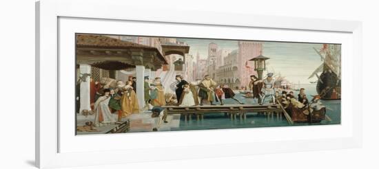 Departure of the Prodigal Son-James Jacques Joseph Tissot-Framed Giclee Print