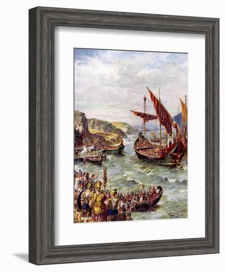 Departure of the Romans-Henry Payne-Framed Giclee Print