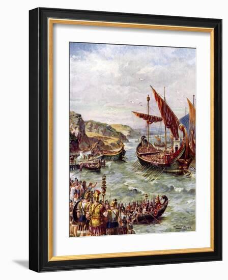 Departure of the Romans-Henry Payne-Framed Giclee Print
