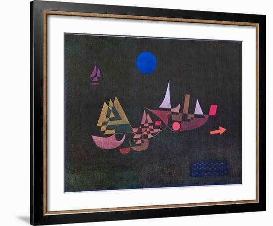 Departure of the Ships, 1927-Paul Klee-Framed Art Print