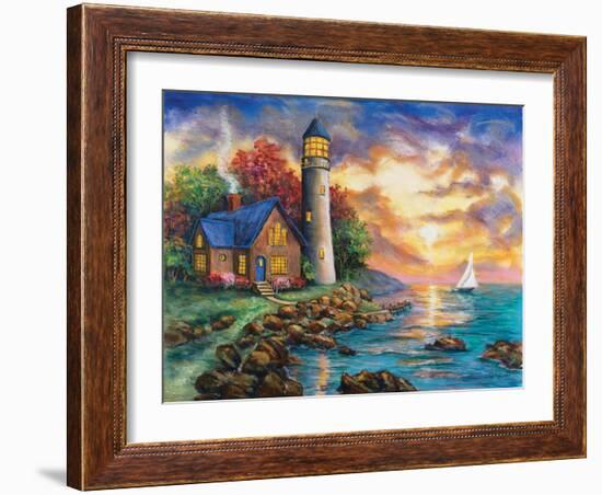 Departure-Todd Williams-Framed Art Print