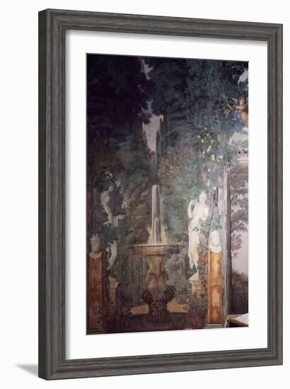 Depiction of Fountain-Carlo Maratti-Framed Giclee Print