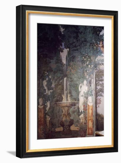 Depiction of Fountain-Carlo Maratti-Framed Giclee Print