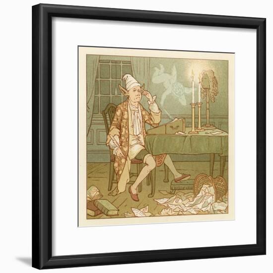 Depiction of the Month of February-Robert Dudley-Framed Giclee Print