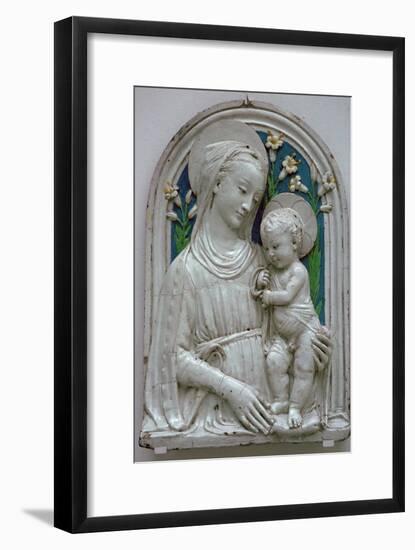 Depiction of the Virgin and Child. Artist: Unknown-Unknown-Framed Giclee Print