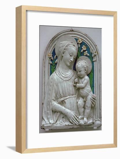 Depiction of the Virgin and Child. Artist: Unknown-Unknown-Framed Giclee Print