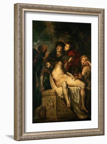 Deploration, 1602-1603-Peter Paul Rubens-Framed Giclee Print