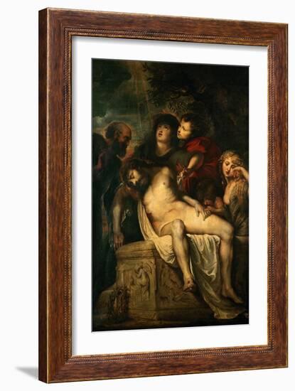 Deploration, 1602-1603-Peter Paul Rubens-Framed Giclee Print