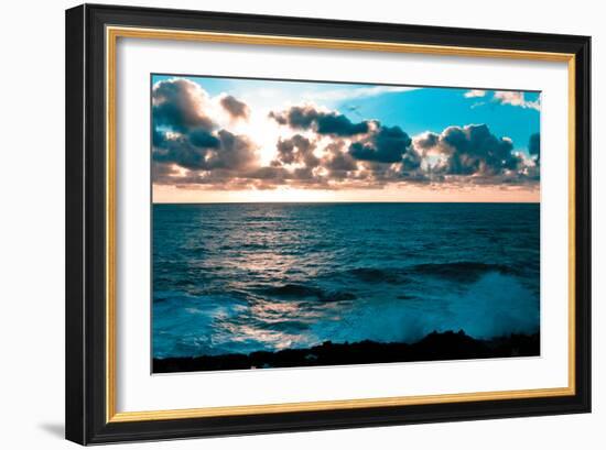 Depoe Bay Sunset I-Erin Berzel-Framed Photographic Print