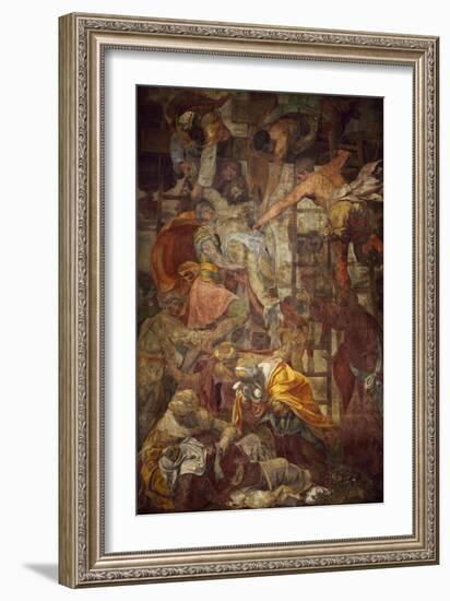 Deposition, 1541-Daniele Da Volterra-Framed Giclee Print