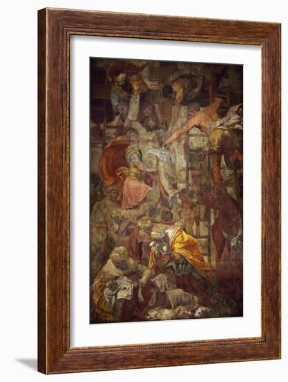 Deposition, 1541-Daniele Da Volterra-Framed Giclee Print