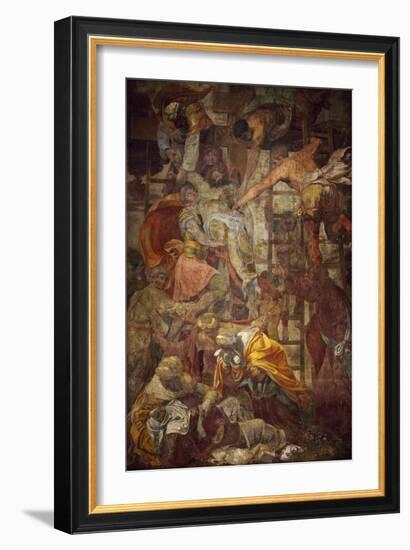 Deposition, 1541-Daniele Da Volterra-Framed Giclee Print