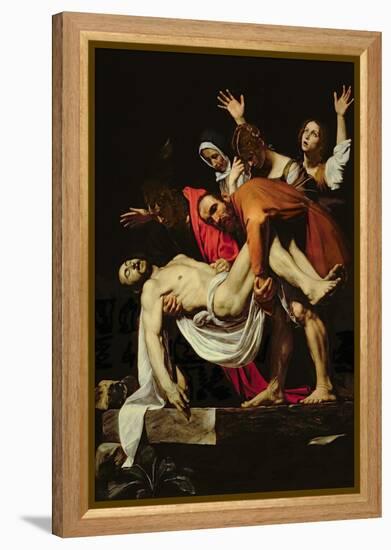 Deposition, 1602-4-Caravaggio-Framed Premier Image Canvas