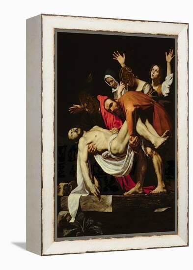 Deposition, 1602-4-Caravaggio-Framed Premier Image Canvas