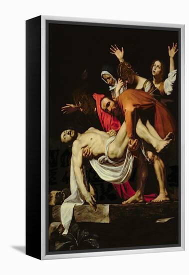 Deposition, 1602-4-Caravaggio-Framed Premier Image Canvas