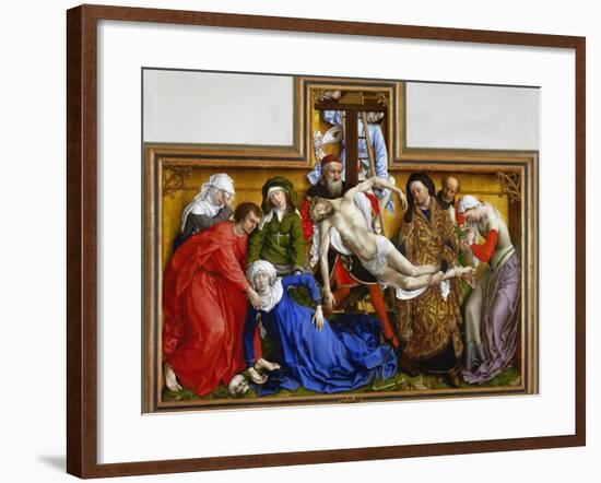 Deposition, circa 1436-Rogier van der Weyden-Framed Giclee Print