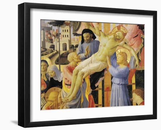 Deposition from Cross or Altarpiece of Holy Trinity-Giovanni Da Fiesole-Framed Giclee Print