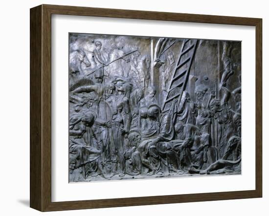 Deposition from Cross-Donatello-Framed Giclee Print