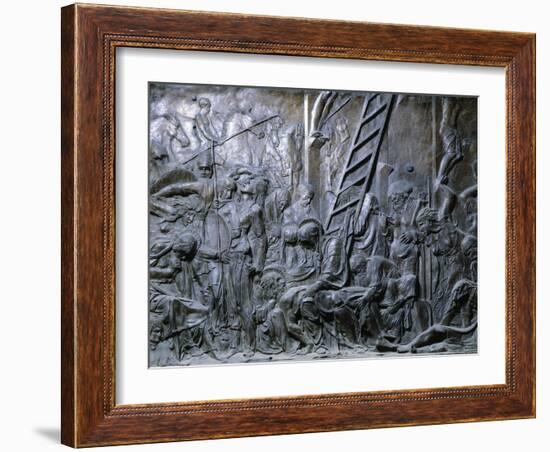 Deposition from Cross-Donatello-Framed Giclee Print