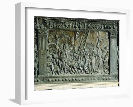 Deposition from Cross-Donatello-Framed Giclee Print