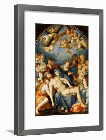 Deposition from the Cross, 1543-45-Agnolo Bronzino-Framed Giclee Print