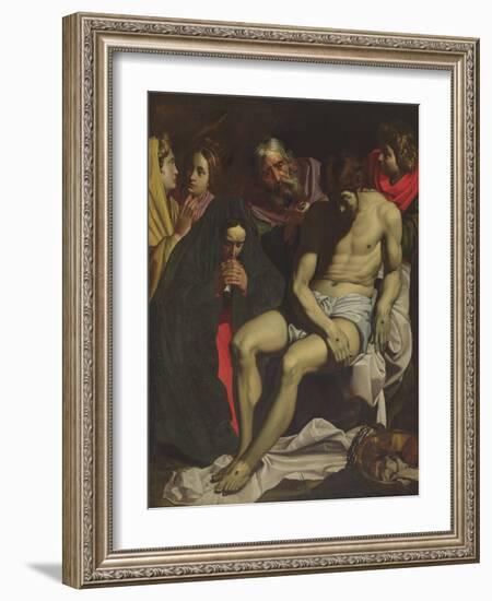 Deposition from the Cross (Oil on Canvas)-Abraham Janssens Van Nuyssen-Framed Giclee Print