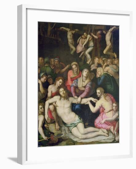 Deposition from the Cross-Agnolo Bronzino-Framed Giclee Print