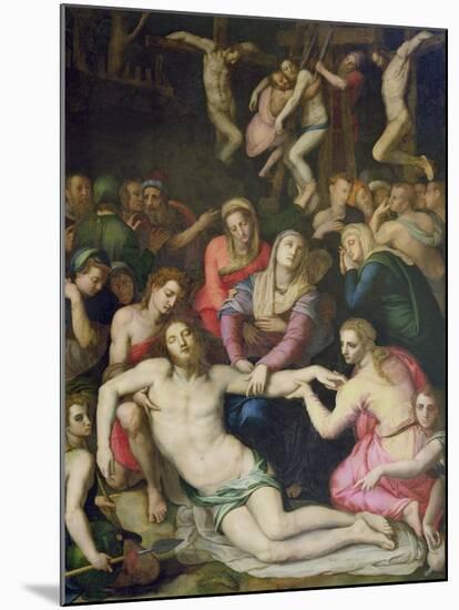 Deposition from the Cross-Agnolo Bronzino-Mounted Giclee Print