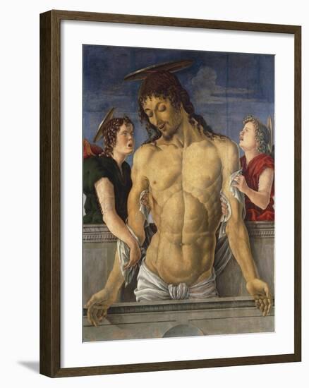 Deposition of Christ Supported by Angels, 1471, Marco Zoppo-null-Framed Giclee Print