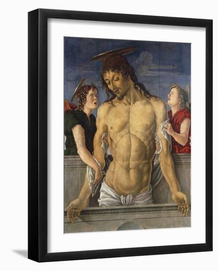 Deposition of Christ Supported by Angels, 1471, Marco Zoppo-null-Framed Giclee Print