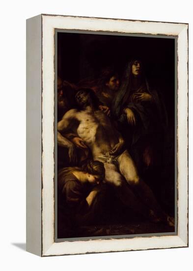 Deposition of Christ.-Andrea Vaccaro-Framed Premier Image Canvas