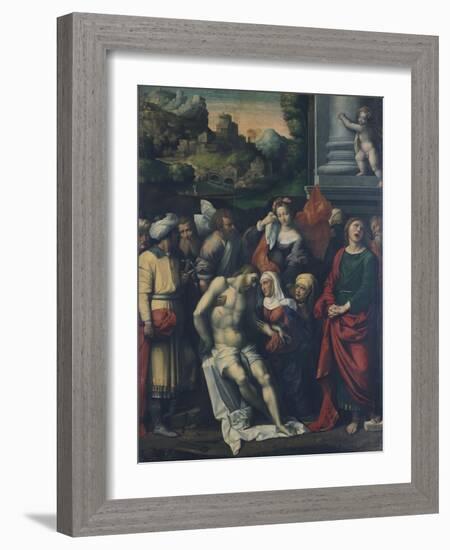 Deposition of Christ-Benvenuto Garofalo-Framed Giclee Print