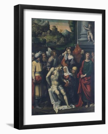 Deposition of Christ-Benvenuto Garofalo-Framed Giclee Print