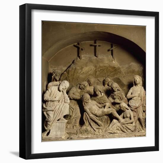 Deposition of Christ-Thomas Rodari-Framed Giclee Print