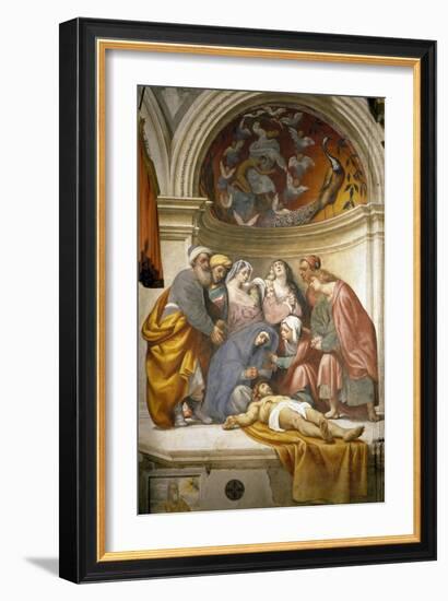 Deposition of Jesus in Tomb from Cathedral of Santa Maria Assunta, Cremona-null-Framed Giclee Print