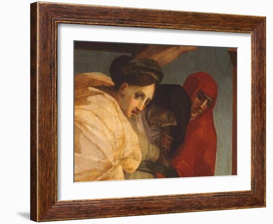 Deposition-Rosso Fiorentino-Framed Giclee Print